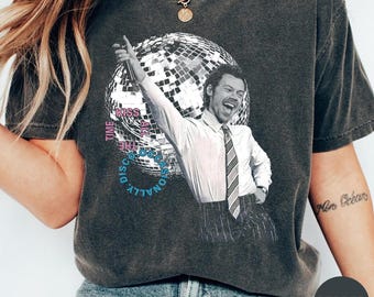 Kiss All The Time. Disco Occasionally T-Shirt Harry Style Album Merch New Tour - Comfort colors Tee