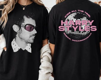 2 Sided Harry Styles Disco T-Shirt – Kiss All The Time Shirt, Tee, Sweatshirt