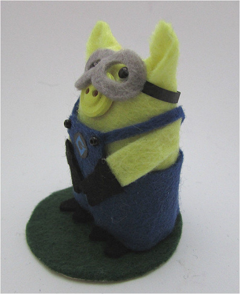 Minion Minion Pig Despicable Me Pig Ornament Pig Gift Etsy
