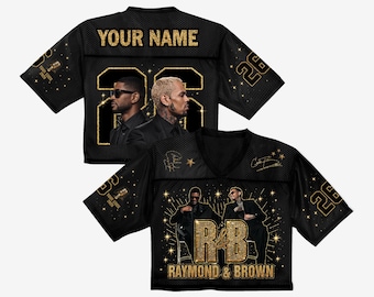 Custom Chris Brown Raymond 2026 Tour Crop Top, Personalized Hip Hop R&B Fan Shirt