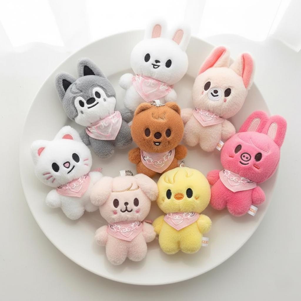 Stray kids skzoo plush keychain - Etsy 日本