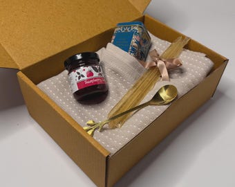 Thank You Tea Gift Box for Her – Jam Honey Towel Spoon Canada