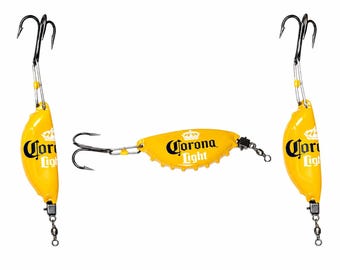 Esca artificiale a forma di tappo di bottiglia di Corona Lite