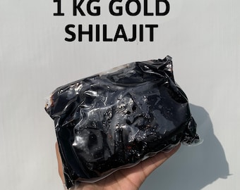 Pure 100% Himalaya Shilajit, Zachte Hars, Biologisch, Zeer Krachtig, Goudgeklasseerd, Fulvinezuur, Labgetest, Zongedroogd, Shilajit resin