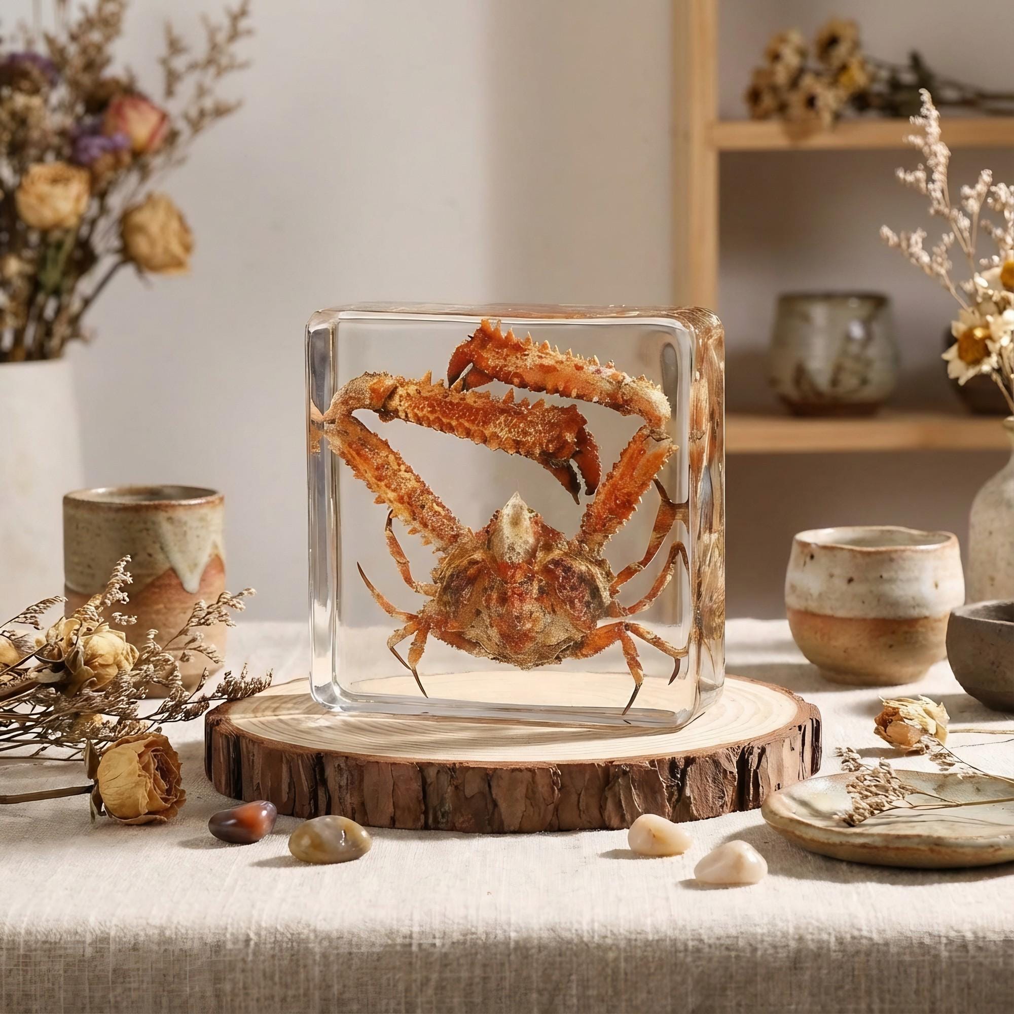 Taxidermy crab - Etsy 日本