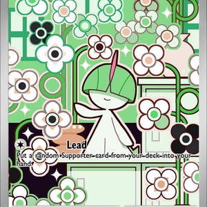 Ralts - Pokemon Custom Fan Art Hand Made Card