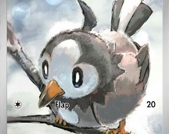Starly – Pokémon-Fanart-Karte (handgefertigt)