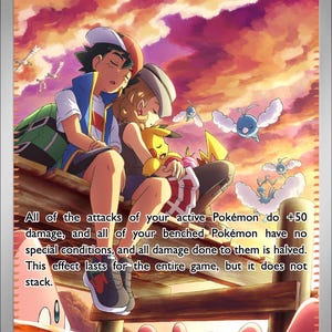ash and serena pokemon card Amazon.com: 193/195- Silver Tempest - Full Art - Ultra Rare Discard up to 3 cards from your hand Pokemons Cards Serena - Etsy