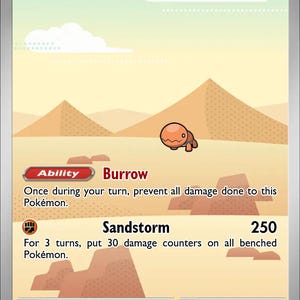 trapinch pokemon cards Art The item may be similar but not exactly the same as the image (e.g MTGNexus - Trapinch