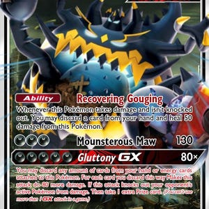 guzzlord gx pokemon card value - 63/111 Ultra Beast Guzzlord Card - Etsy