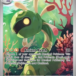 pokemon cradily card 014/086 Holo Rare 1st Edition 2005 NM-EX Japanese Stage 1 Pokemon TCG card Stellar Crown