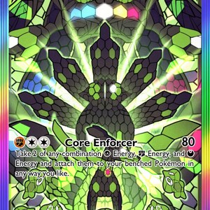 zygarde core pokemon card 100/147 League Reverse Holo Rare Pokemon NM Fairy Core Enforcer (150) Discard a Darkness Energy and a Fairy Energy from this Pokmon. 1x Zygarde 028/073 HOLO RARE