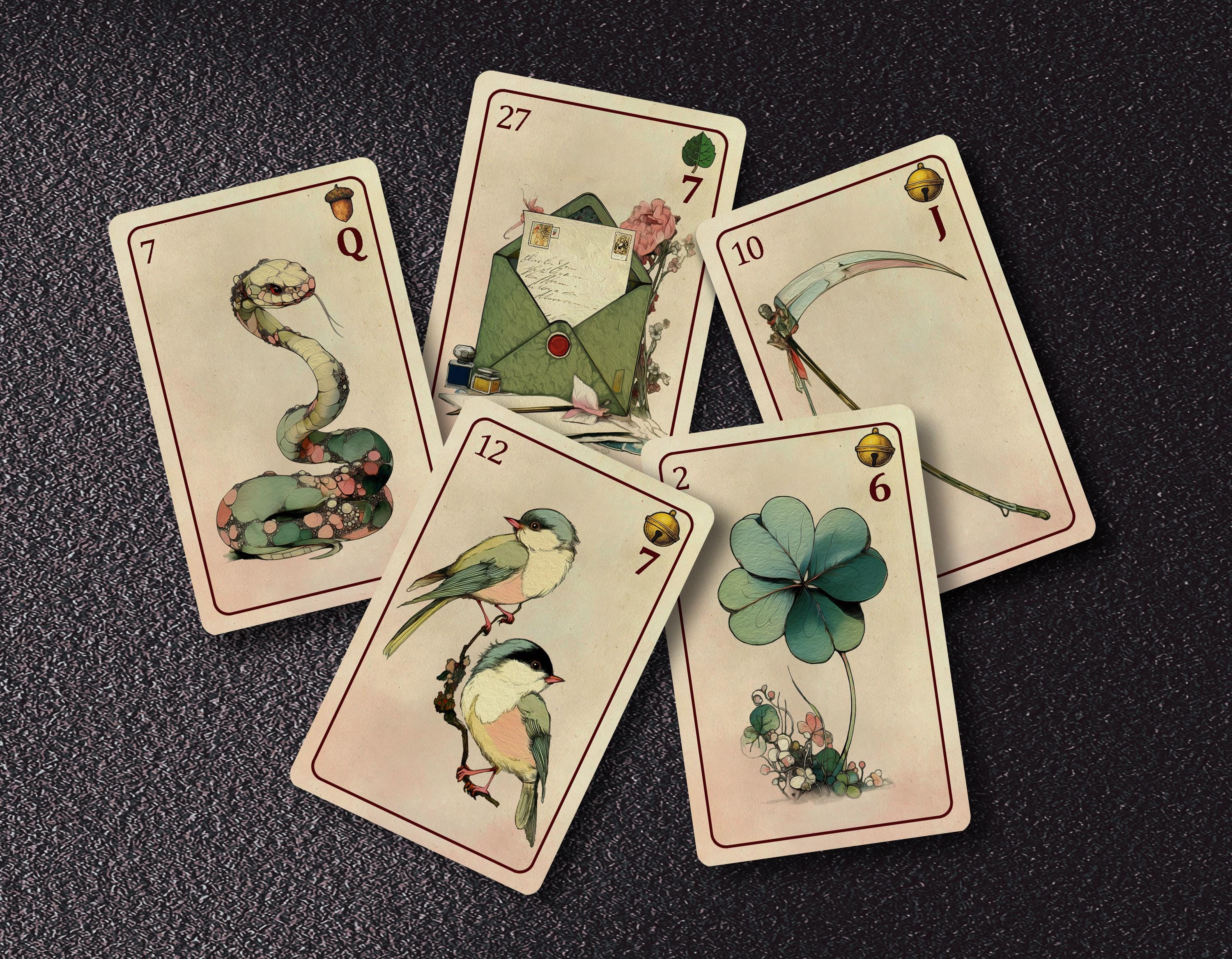 German Lenormand - Etsy