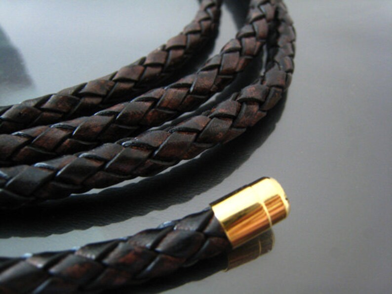 Finding 6 Pcs Gold Leather Cord Ends Cap for Round Leathers Etsy