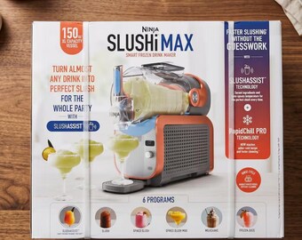 Ninja SLUSHi Max XXL Smart Frozen Drink Maker, Performance Smart Rapid Chill Pro, Drink Maker Slushies