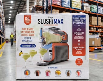 Ninja SLUSHi Max XXL Smart Gefrorene Getränkehersteller, Performance Smart Schneller Chill Pro, Getränkehersteller Slushies