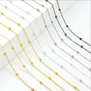10 meters 1.6x2mm/3mm beads/1.8x2.5mm/4mm beads ball chains/bead chains charms findings--5 colors for ur choose
