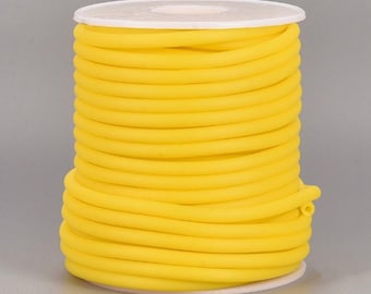 Cavi rotondi in gomma siliconica di alta qualità da 15 metri e 4 mm di spessore/cordini per gioielli