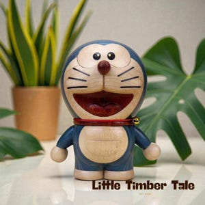 木製のドラえもん - Etsy 日本