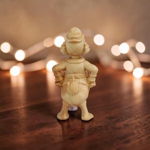Disney-present till Disney-älskare Dekorativ samlarobjekt, Musse och Mimmi Pigg träfigurer bild 9