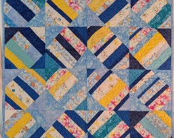 Split Fence Baby Quilt