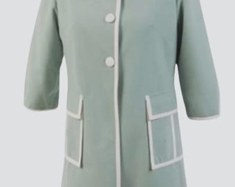 Gwen Stacy Coat | The Spider-Man 2 Green Wool Overcoat