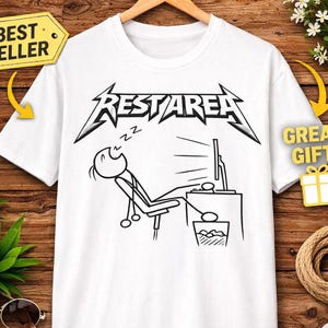 Rolig t-shirt för viloplats, kontorshumor, jobba från sängen, lat dag-present, sarkastisk t-shirt för män och kvinnor, kollega-present, rolig present