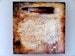 SALE: Mixed Media Wall Abstract Art In Encaustic Wax Free shipping 