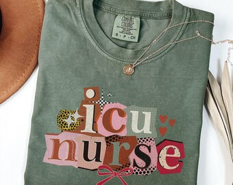 Icu Nurse Shirt, Icu Nurse Gift, Icu Nurse Tee, Icu Nurse T-Shirt, Icu Nurse Tshirt, Critical Care Nurse Shirt, Icu Nurse Appreciation Gift