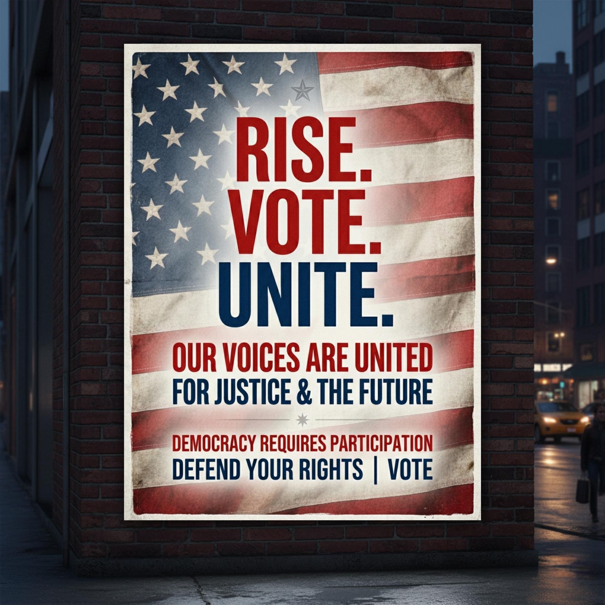 Printable Anti Trump Protest Sign Bundle No Kings Posters Resist Defend ...