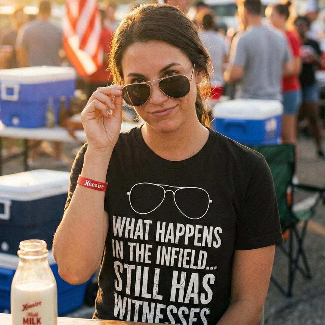 Snake Pit Infield Infield Snake Pit Tee | Funny Indy Racing Shirt With Aviator Sunglasses ...