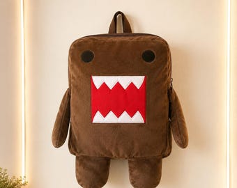 Mochila de peluche de anime de moda, mochila escolar, bolso de viaje kawaii, regalo para amantes del anime, estilo y2k