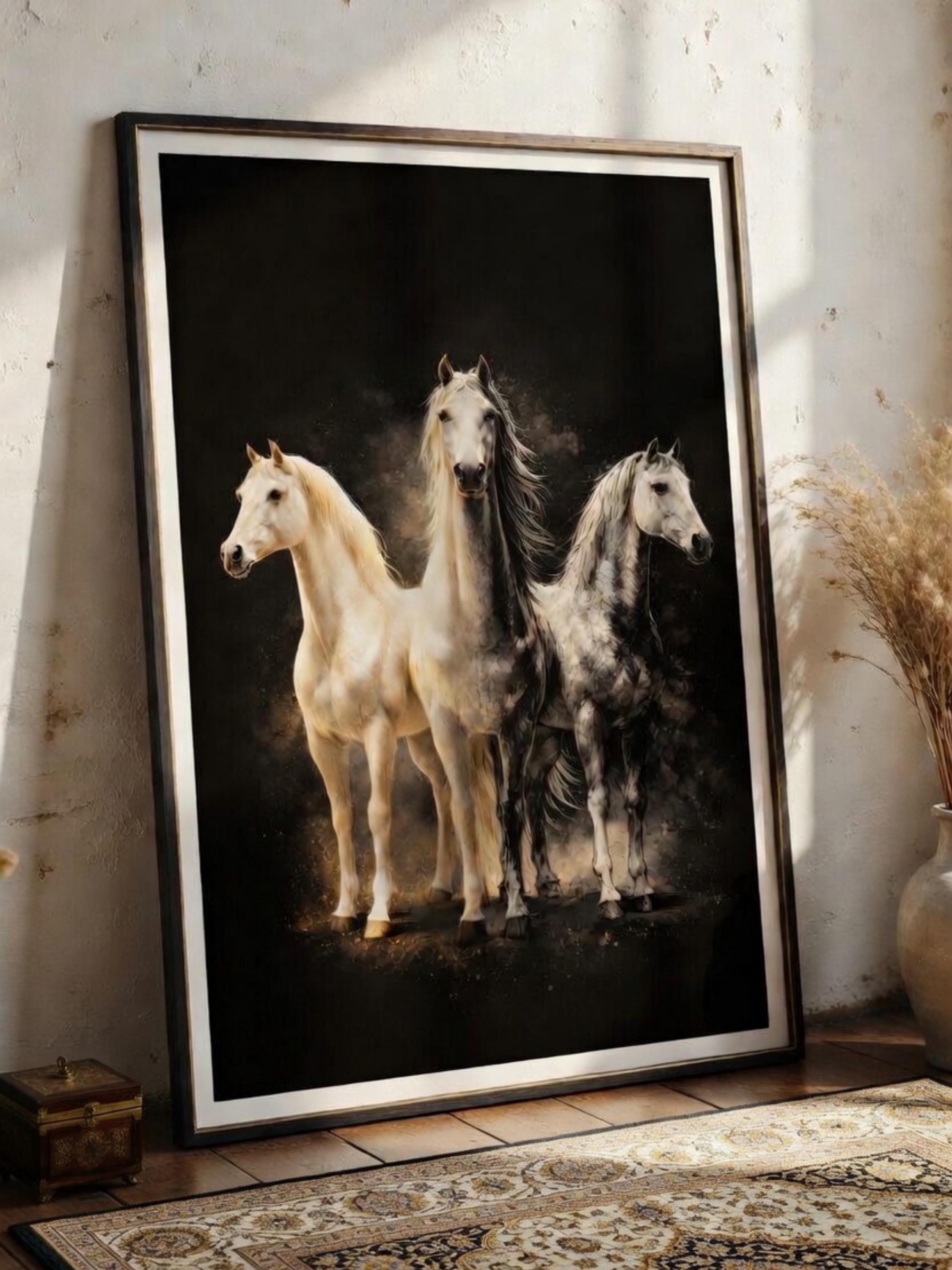 Akhal teke horse - Etsy 日本