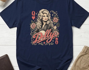 Dolly Parton Tribute T-Shirt, Country Music Queen Shirt, Vintage Western Singer Tee, Country Music Lover Gift