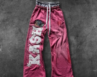 Y2K Baggy Sweatpants Mens Womens Streetwear Pants Wide Leg Graphic Joggers
