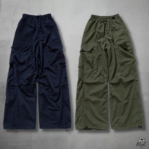 Y2k Parachute Pants Men - Etsy