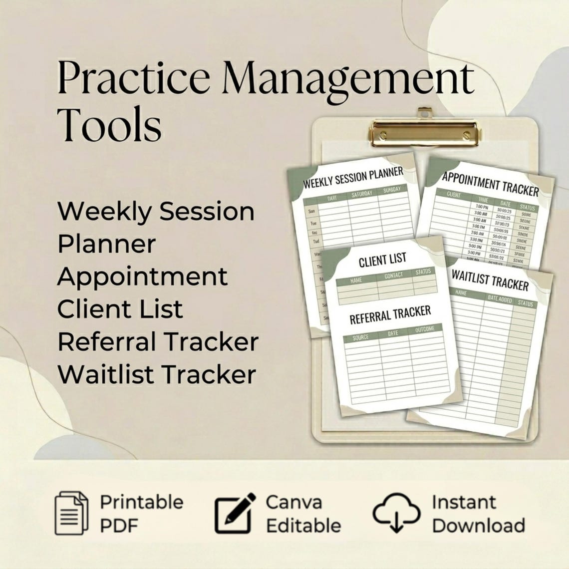 Therapist Toolkit | Intake Forms, Session Notes, Treatment Planner ...