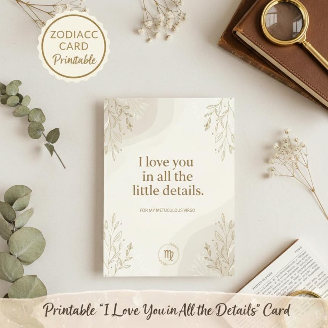Romantic Love Quote Printable | I Love You in All the Little Details ...