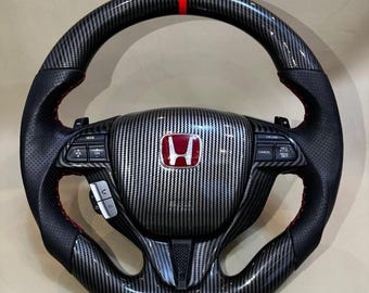 8th Gen Accord Coupe 2008-12/2011-17 Odyseey Carbon Fiber steering wheel