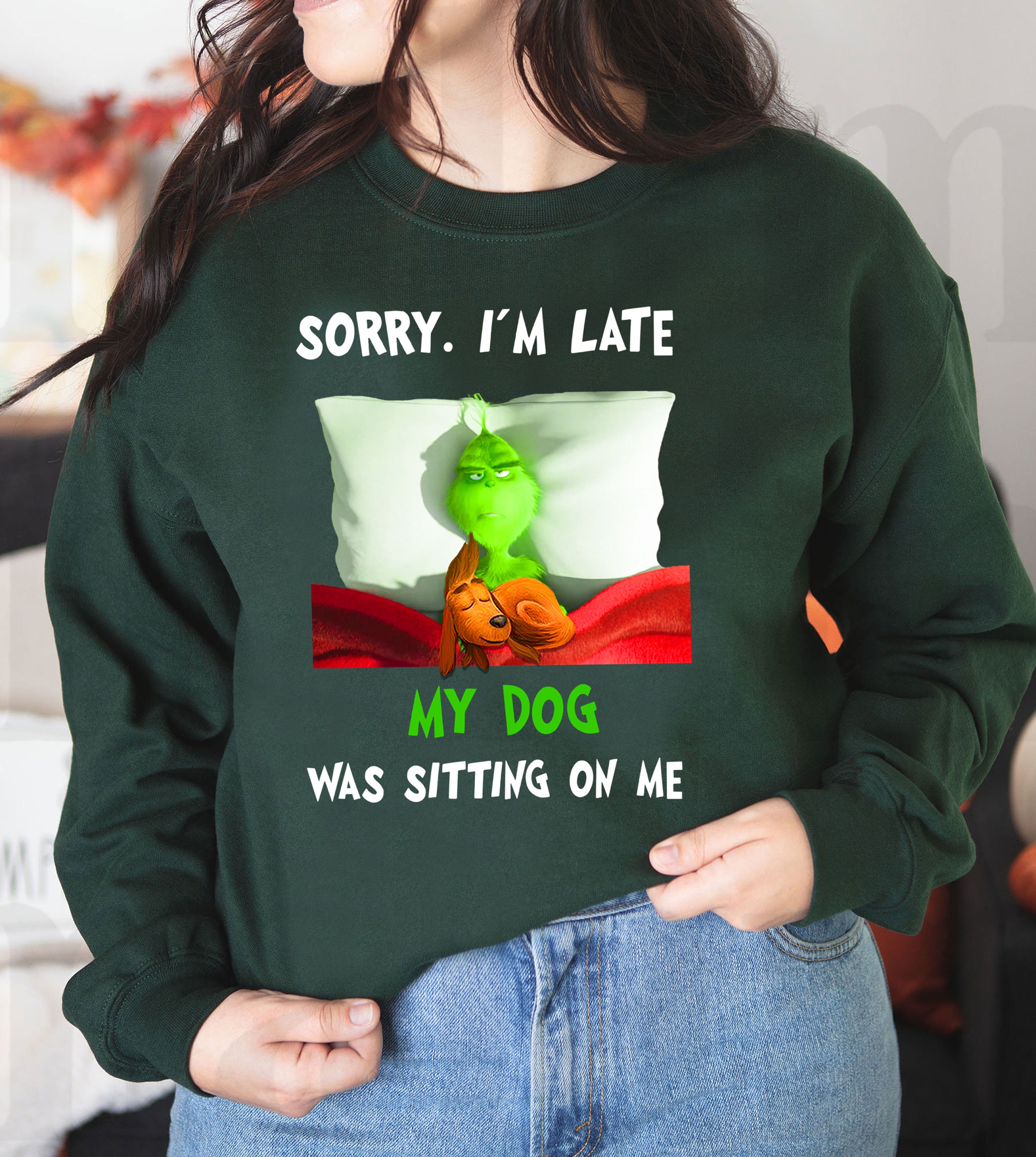 Dog grinch shirt Clearance
