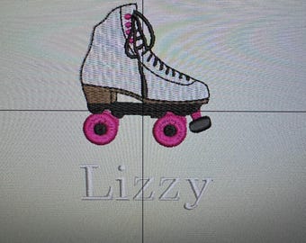 Roller skate towel, personalized skating towel,