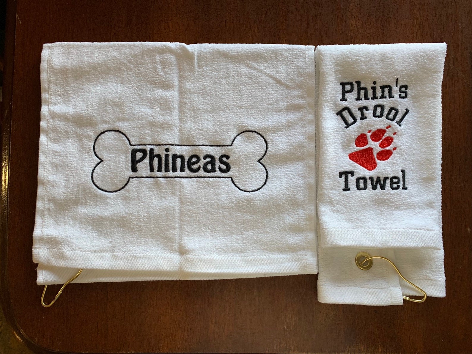 Custom Personalized Dog Towel Drool Towel Personalized Dog Etsy