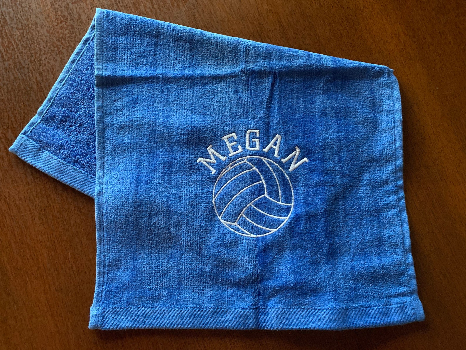 Personalized Volleyball Towel Sport Towel Monogram Towel Etsy