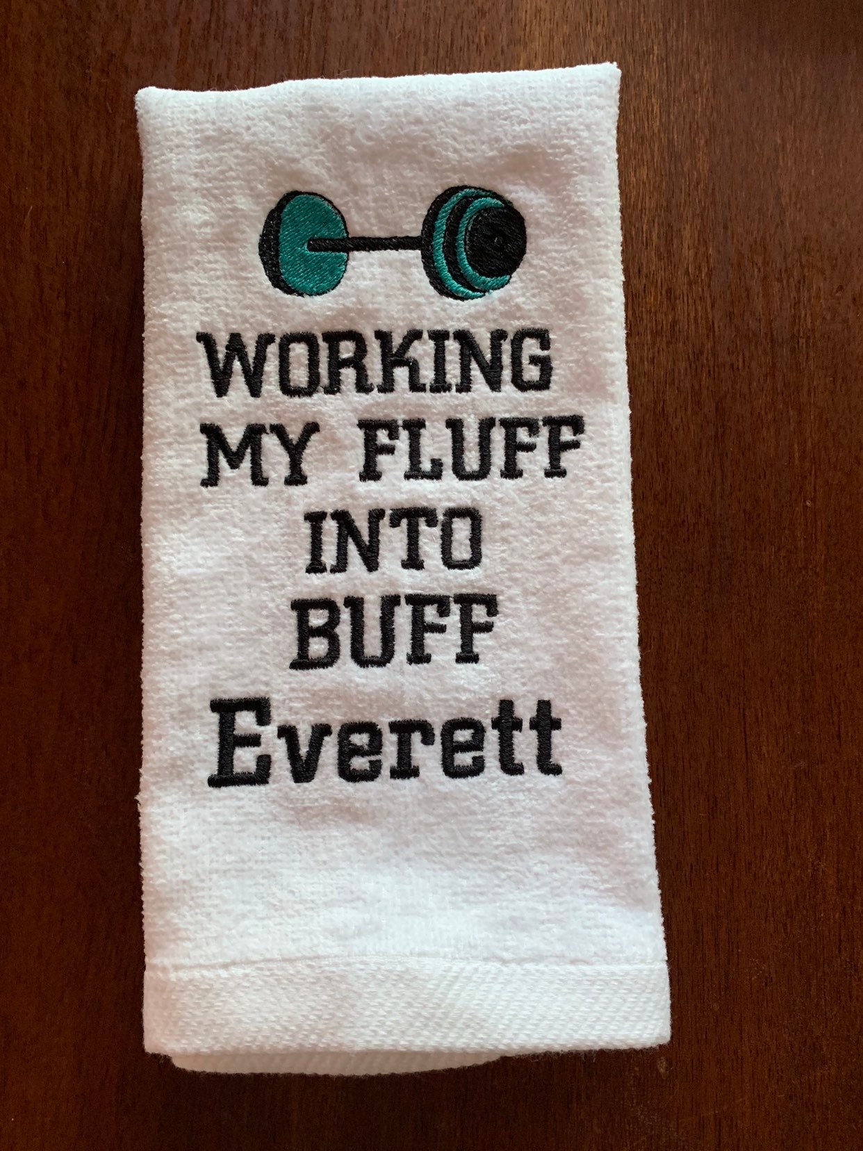 Custom Gym towel Personalized workout towel sweat towel Etsy
