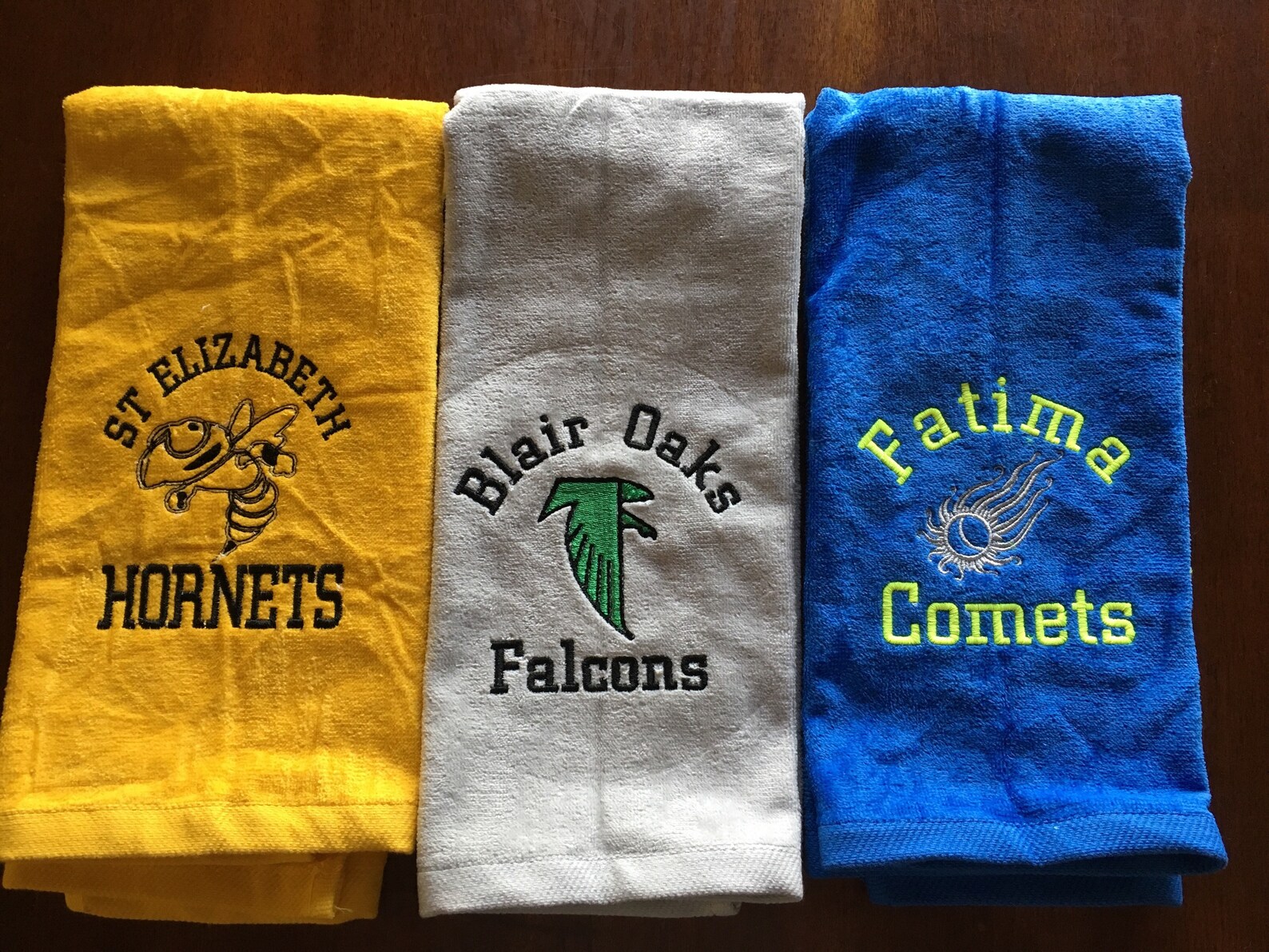 Bulldogs Mascot Sport towels Personalized towel team towels Etsy