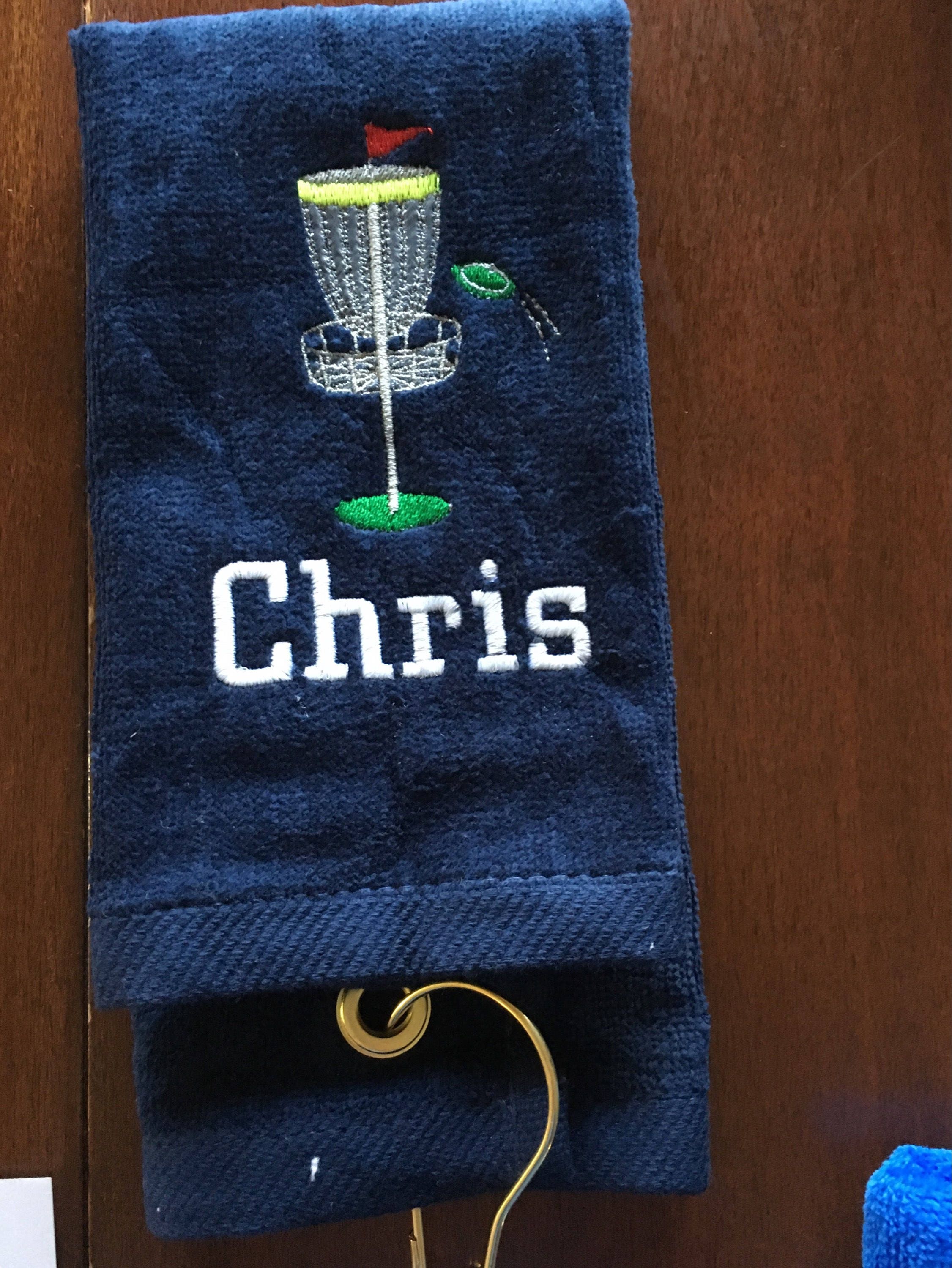 Personalized disc golf towel great disc golf gift team