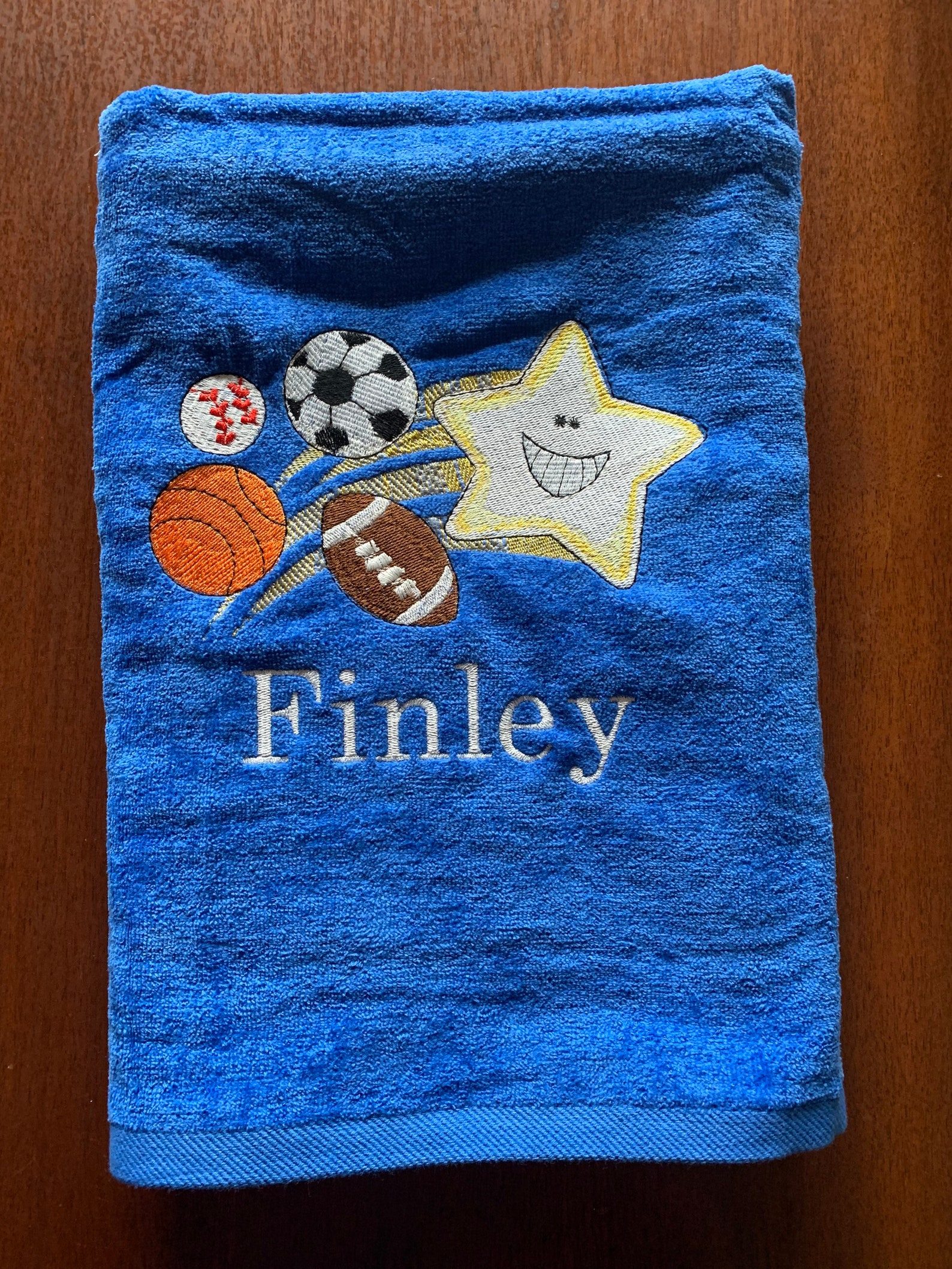 Kids Beach Towels Beach Towel Personalized Embroidered Beach Etsy