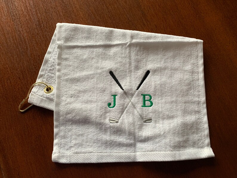 Personalized Golf Towel Golf Gift Very Fast Turn Around Etsy