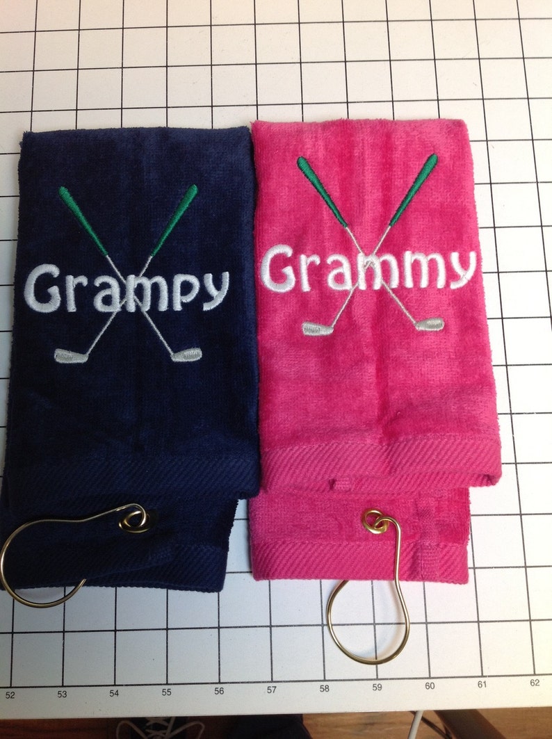Personalized Golf Towel Very Fast Turn Golf Gift Golf Etsy