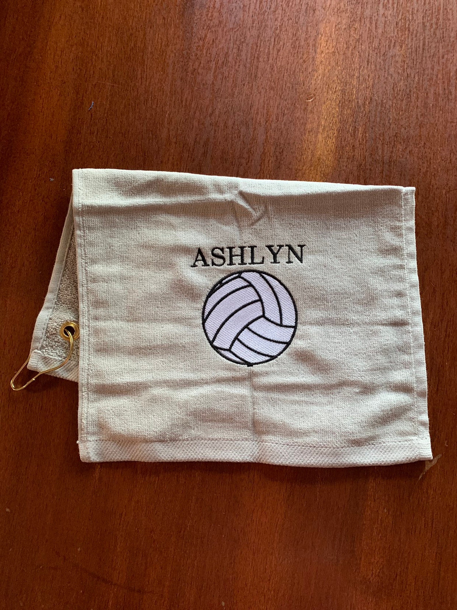 Volleyball Towel With Personalized Embroidery Included Etsy Norway